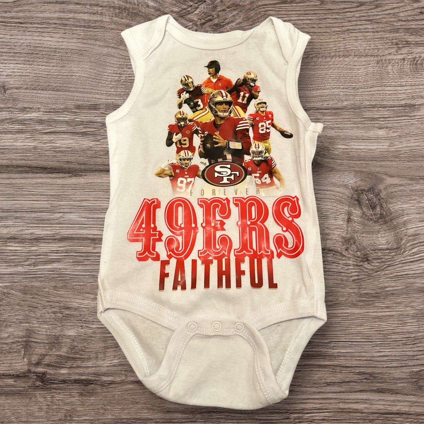 Onesie - NFL Baby – Handmade Your Favorite Team, Infant Sizes