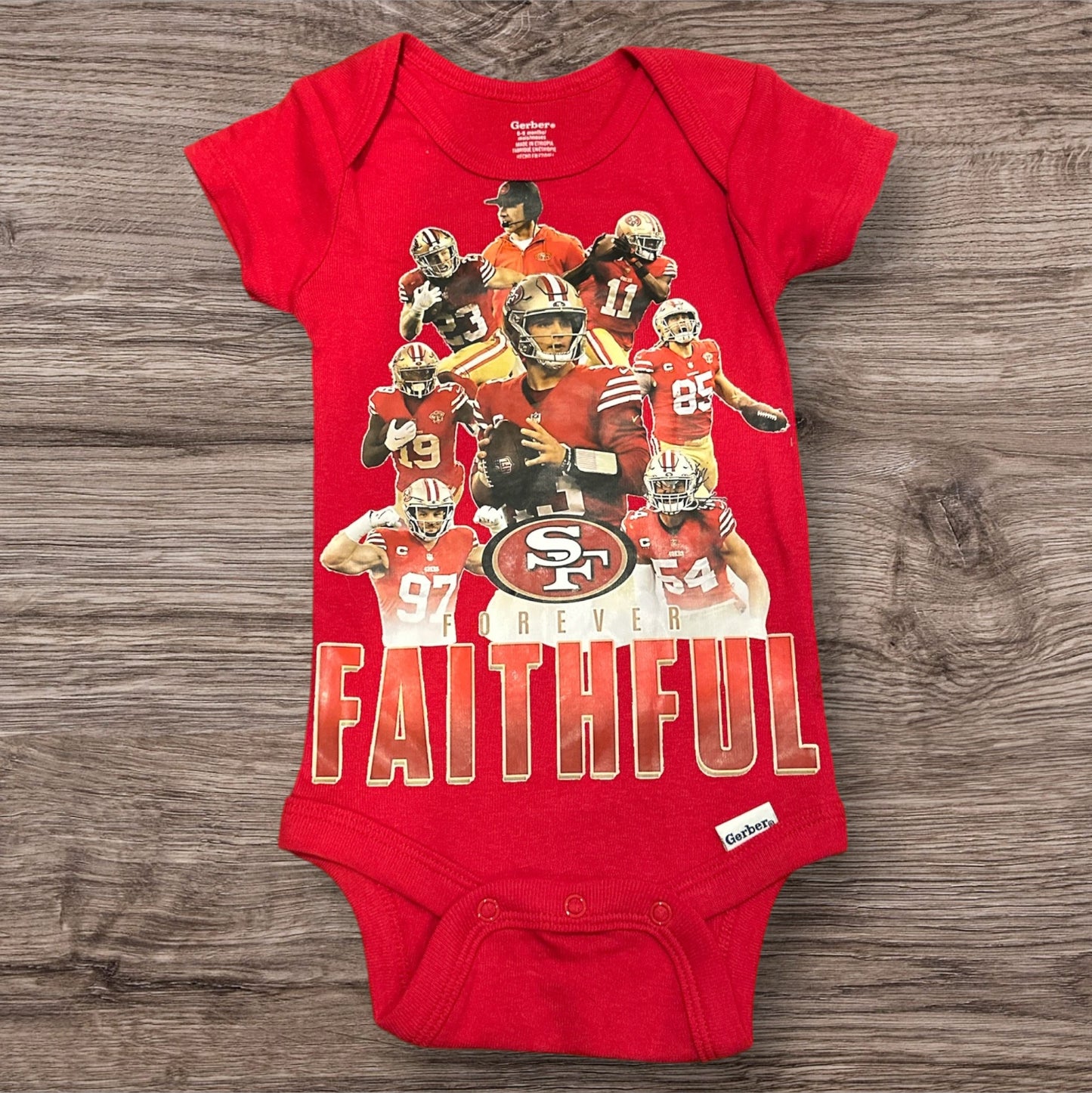 Onesie - NFL Baby – Handmade Your Favorite Team, Infant Sizes