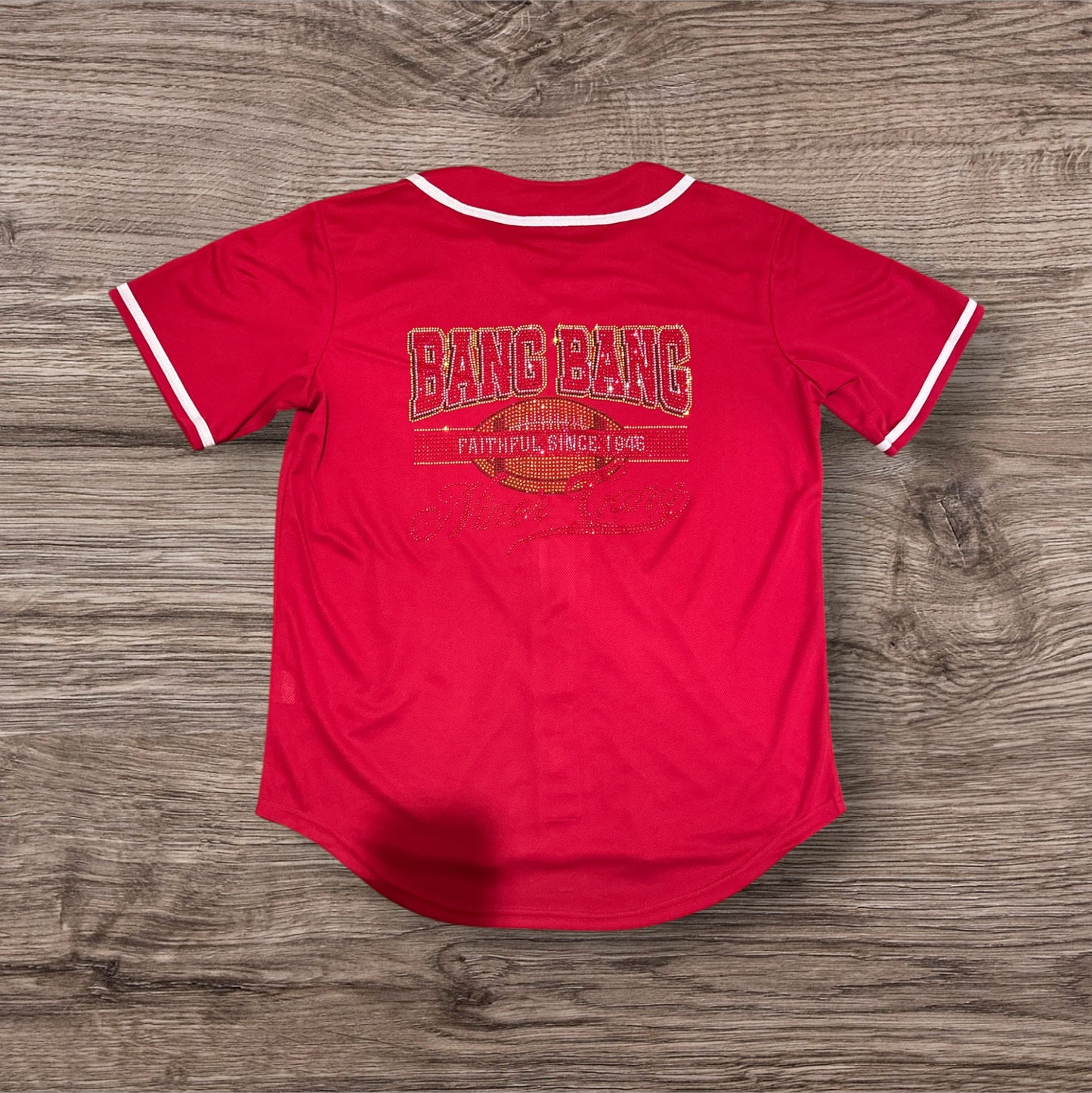 49ers Raiders Cowboys Rams LA Dodgers Giants Sports Team Harley David Rhinestone Jersey