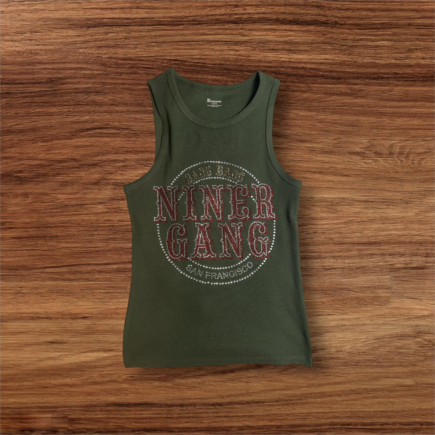 Sports Team Rhinestone Shirts Custom Made Designs