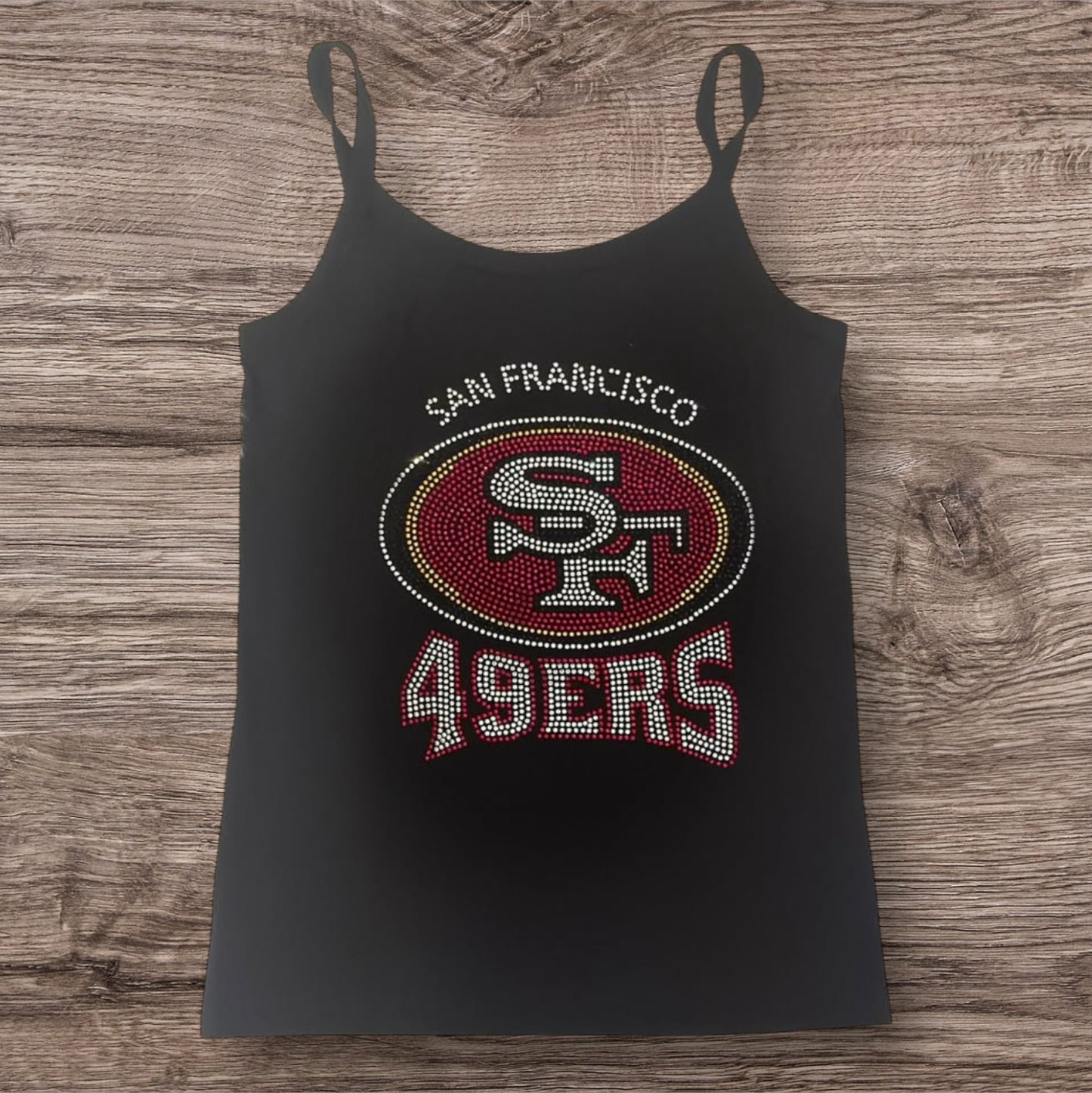 Sports Team Rhinestone Shirts Custom Made Designs