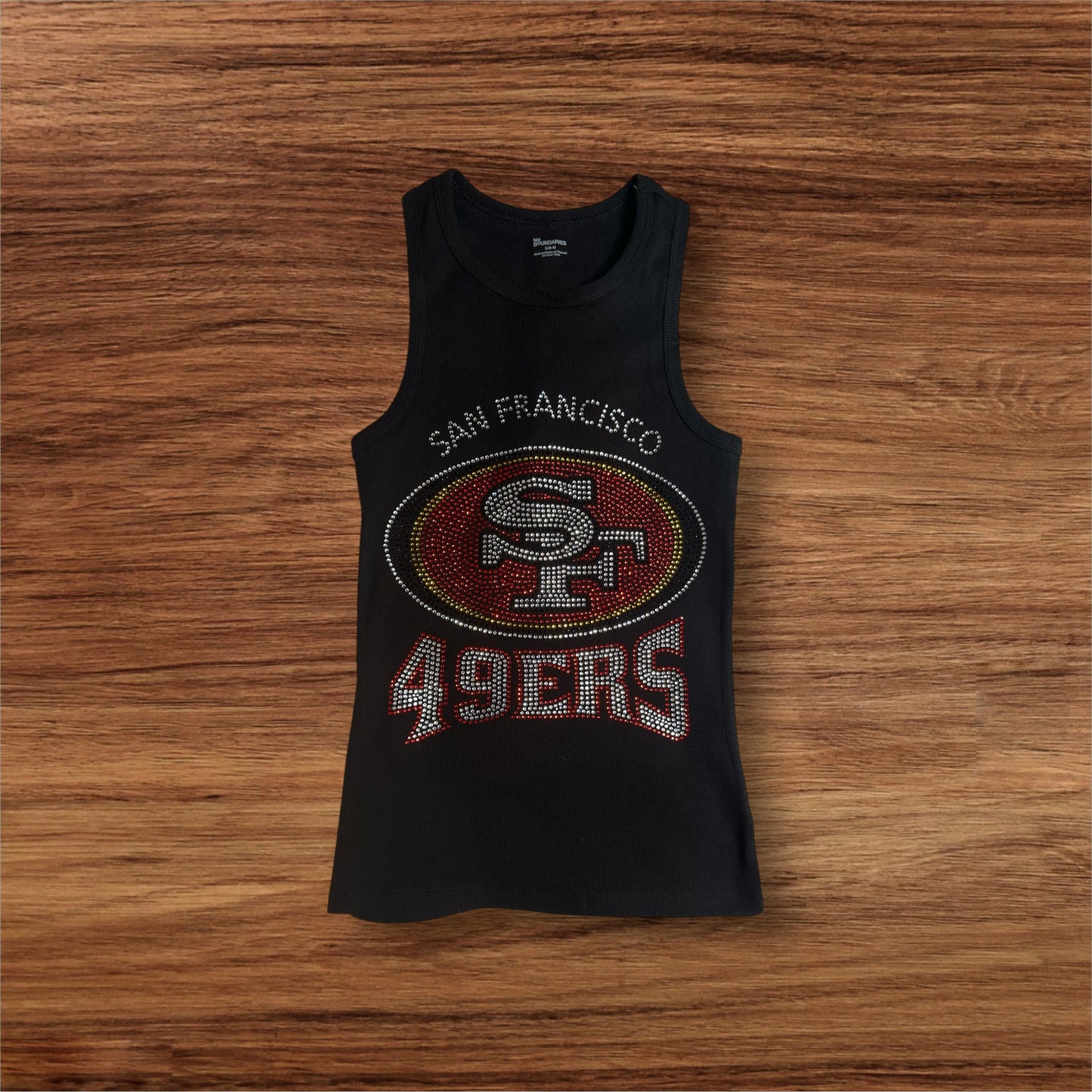 Sports Team Rhinestone Shirts Custom Made Designs