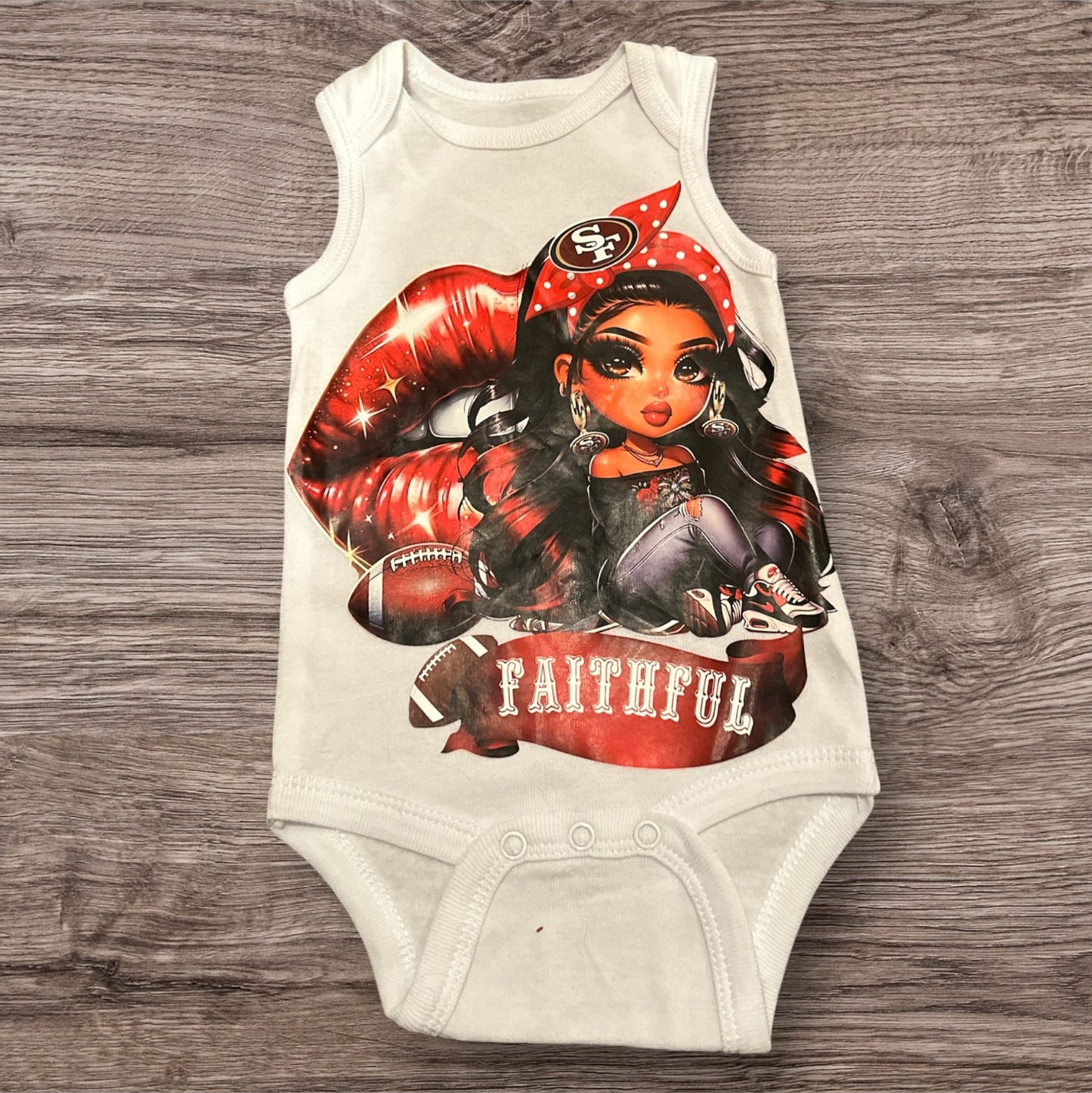 Onesie - NFL Baby – Handmade Your Favorite Team, Infant Sizes