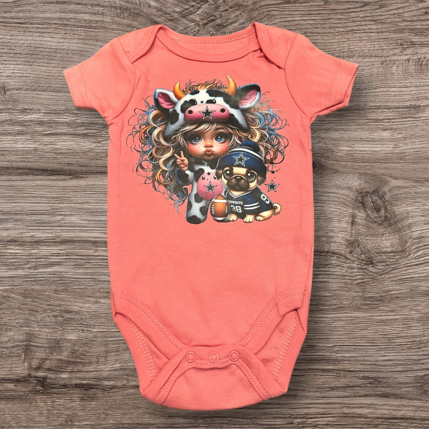 Onesie - NFL Baby – Handmade Your Favorite Team, Infant Sizes