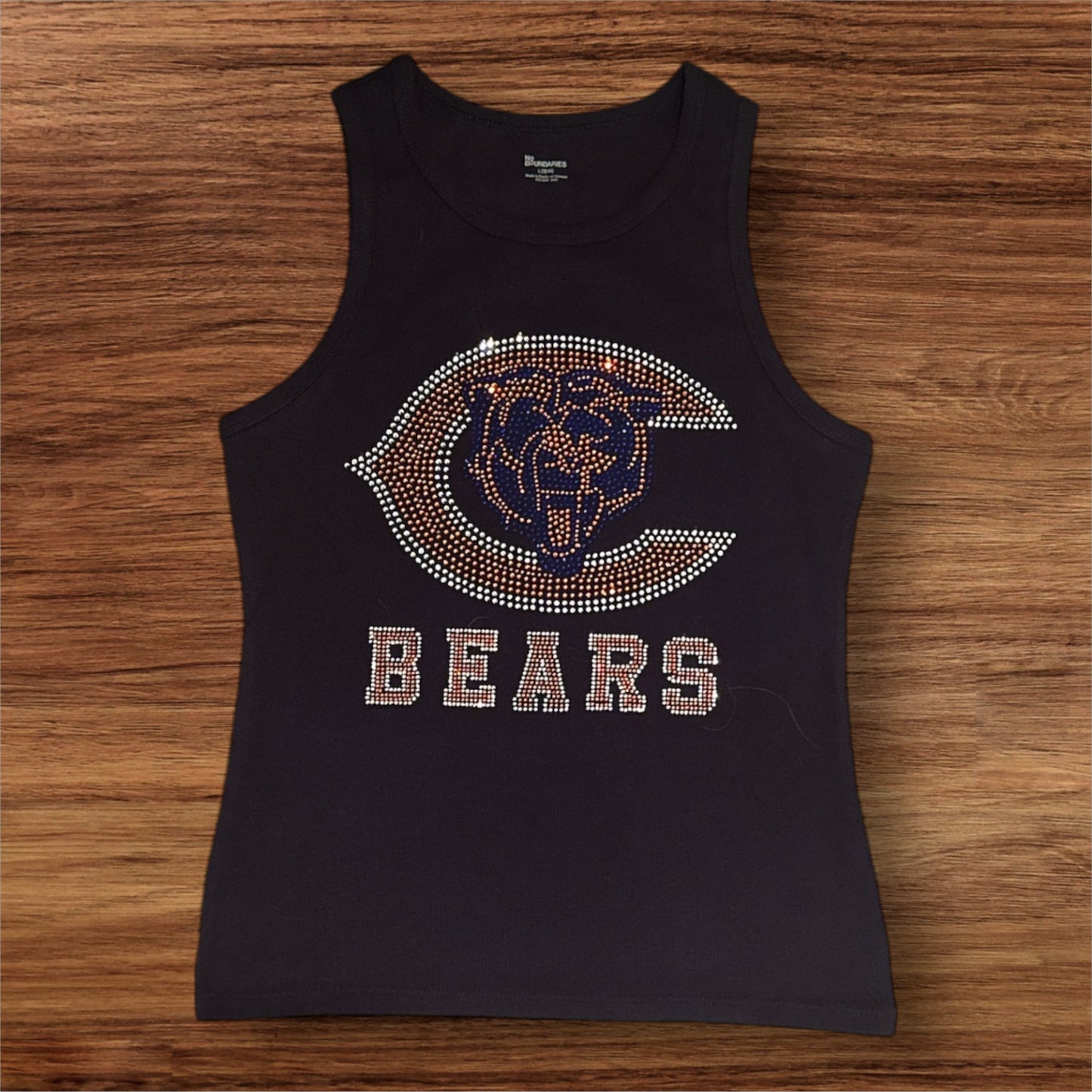 Sports Team Rhinestone Shirts Custom Made Designs