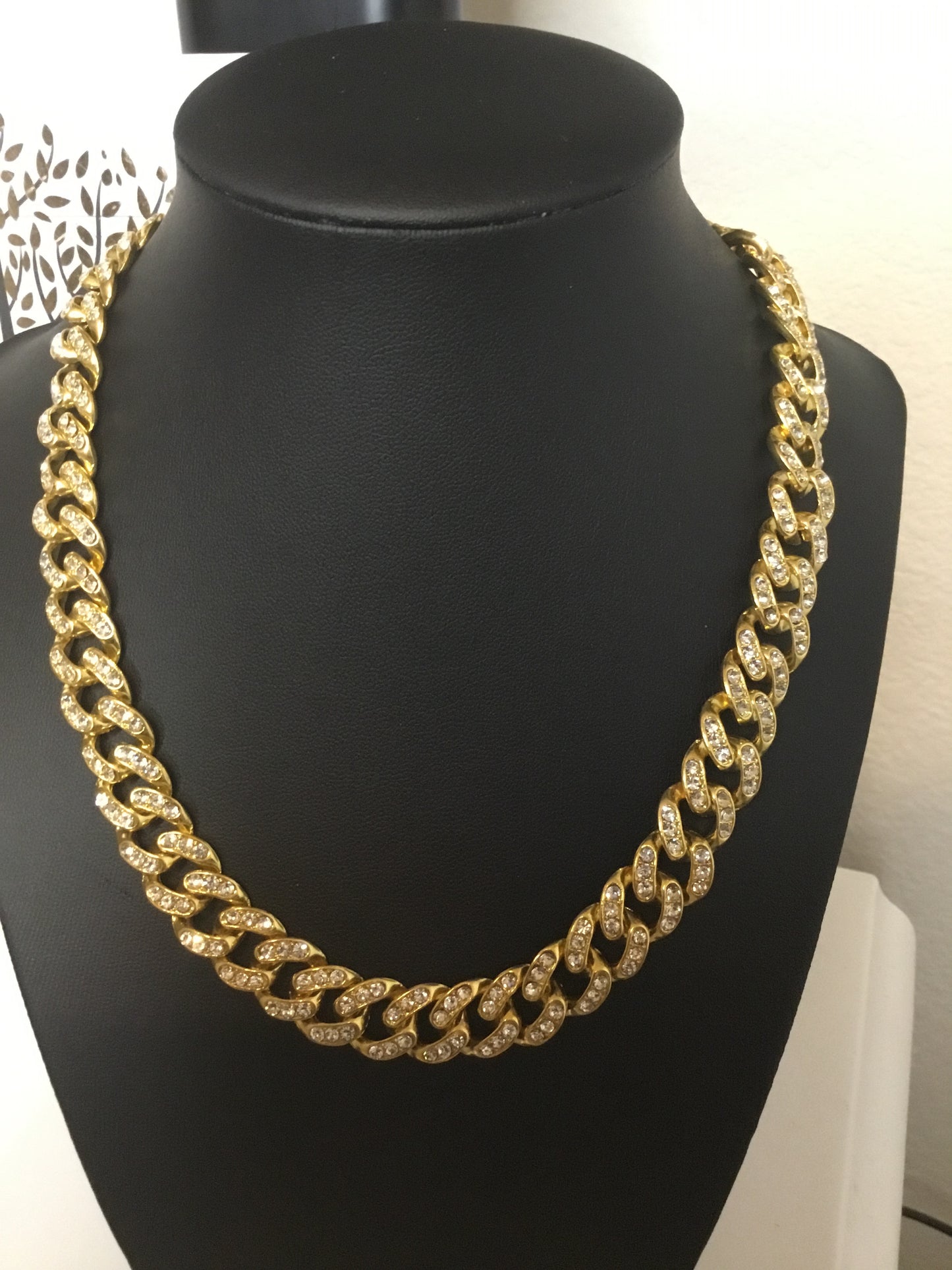 CZ Gold Color Chain