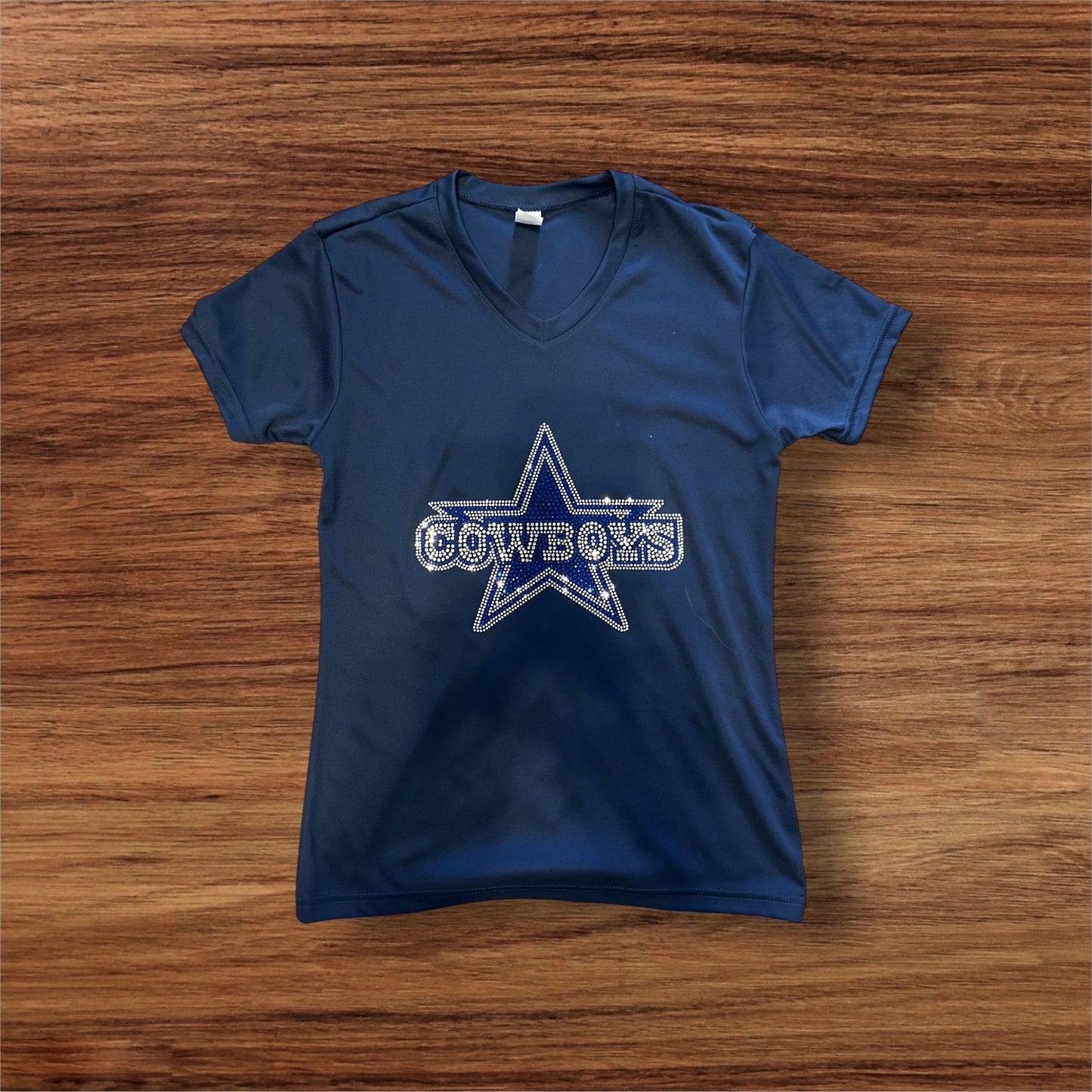 Sports Team Rhinestone Shirts Custom Made Designs