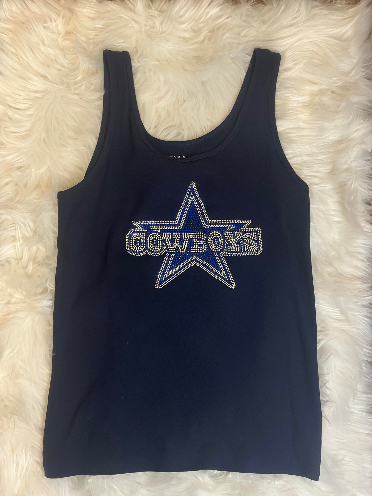 Dallas Cowboys Rhinestone Star WB Tank