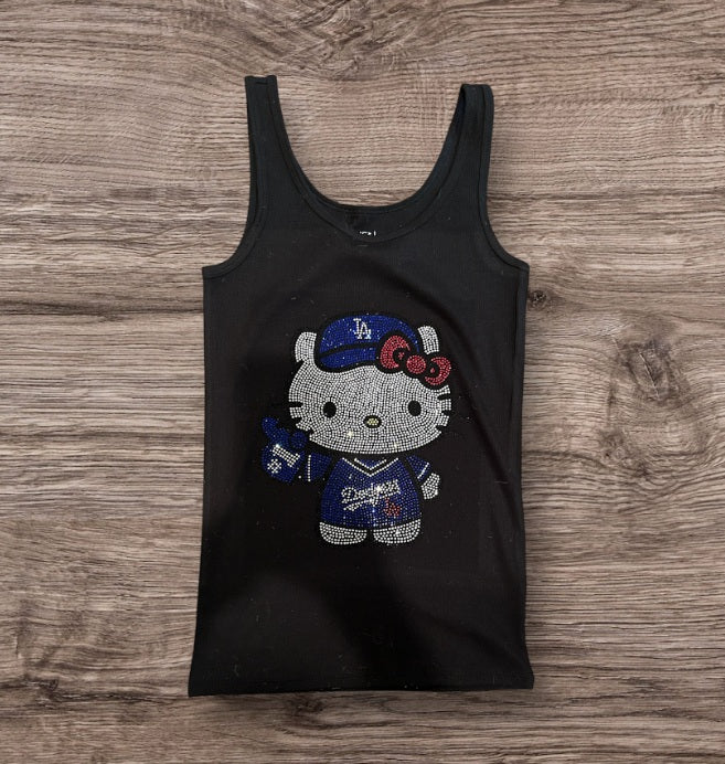 LA Dodgers Custom Rhinestone Shirts