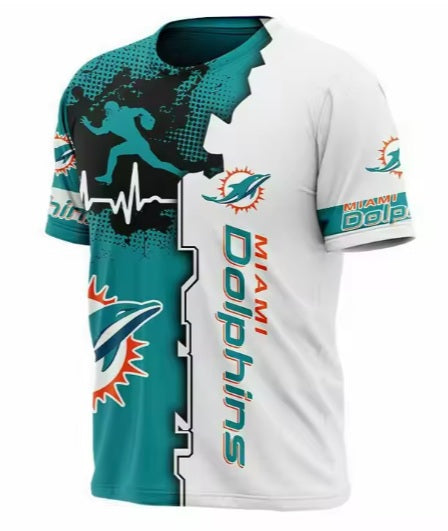 American Football NFL Teams Unisex Adult Polyester Shirts