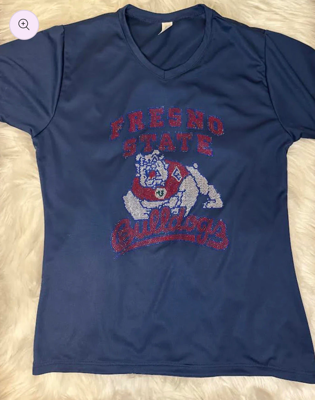 Sports Team Rhinestone Shirts Custom Made Designs