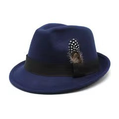 Fedora with Feather – Stylish Classic Hat for Men & Women