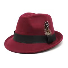 Fedora with Feather – Stylish Classic Hat for Men & Women
