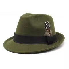 Fedora with Feather – Stylish Classic Hat for Men & Women