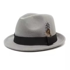 Fedora with Feather – Stylish Classic Hat for Men & Women