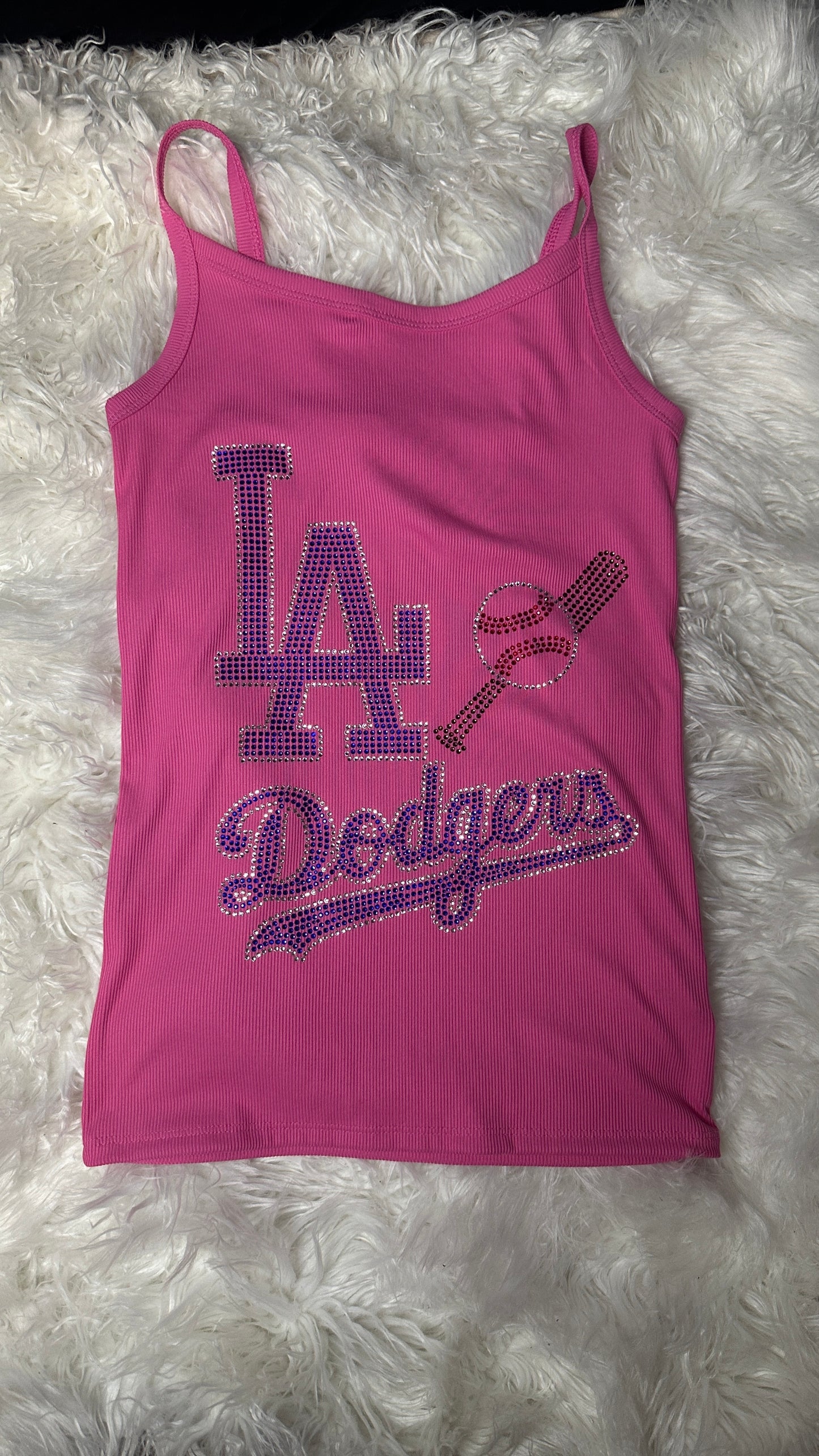 LA Dodgers Custom Rhinestone Shirts