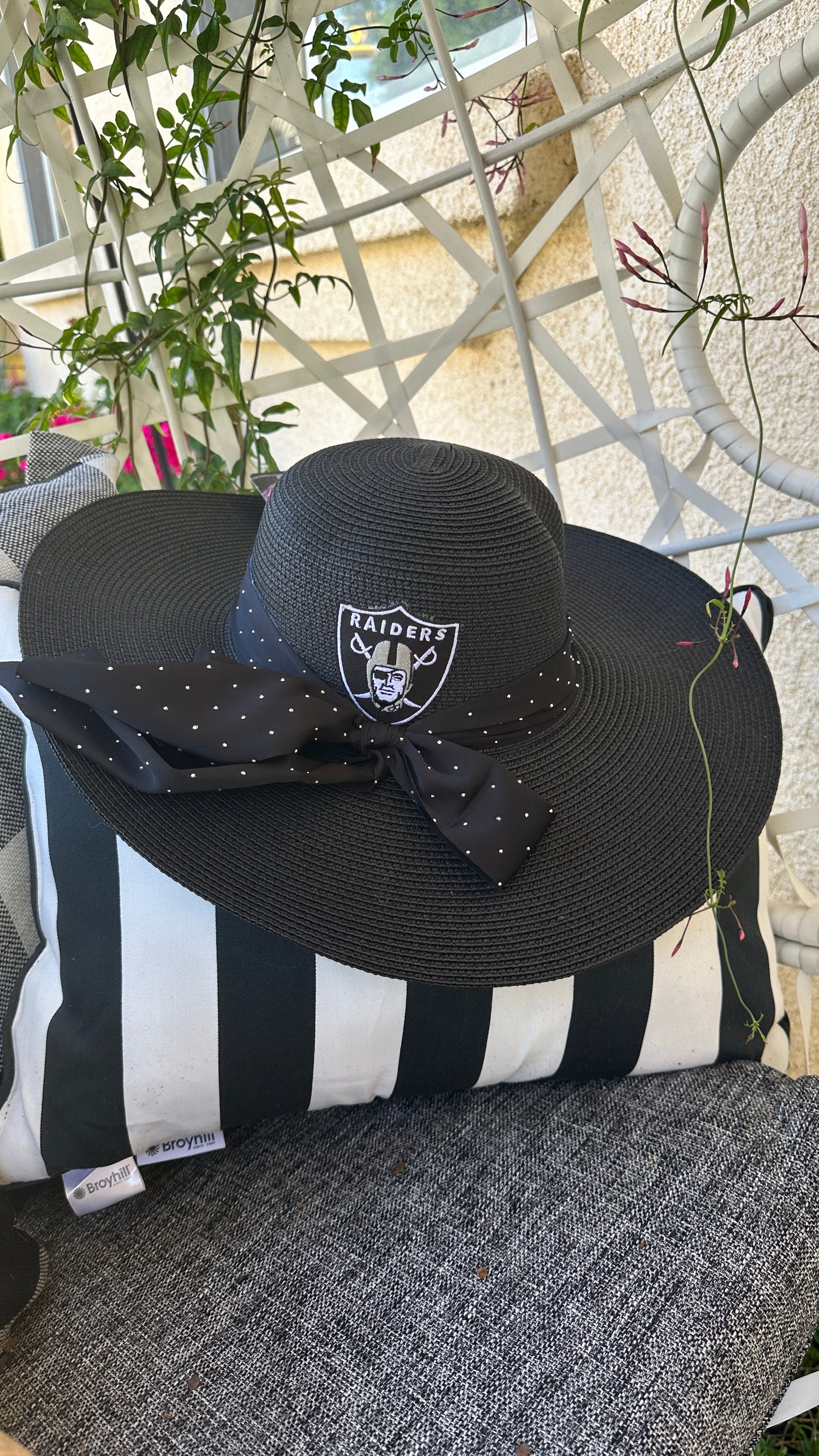 Wide-Brimmed Luxury Sports Team Hat