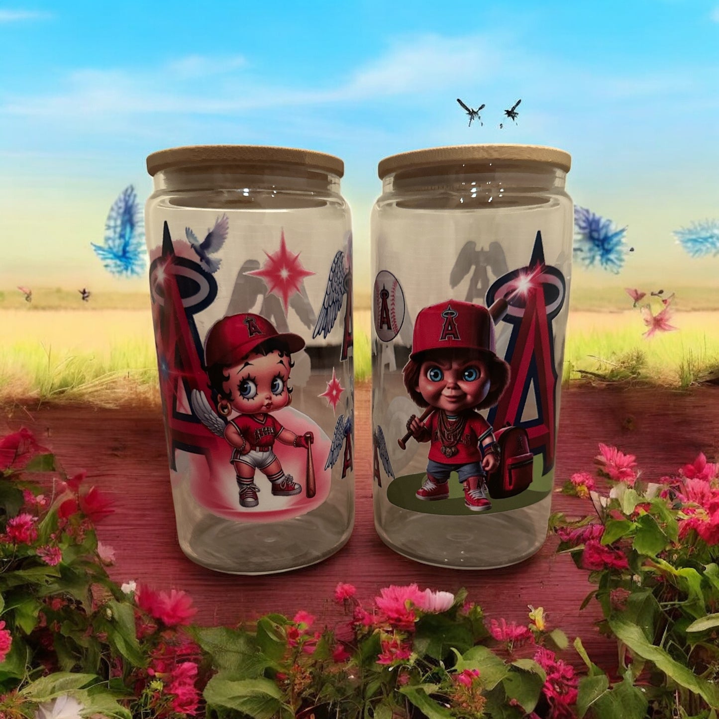 20 oz & 16 oz Libby Glass Tumblers
