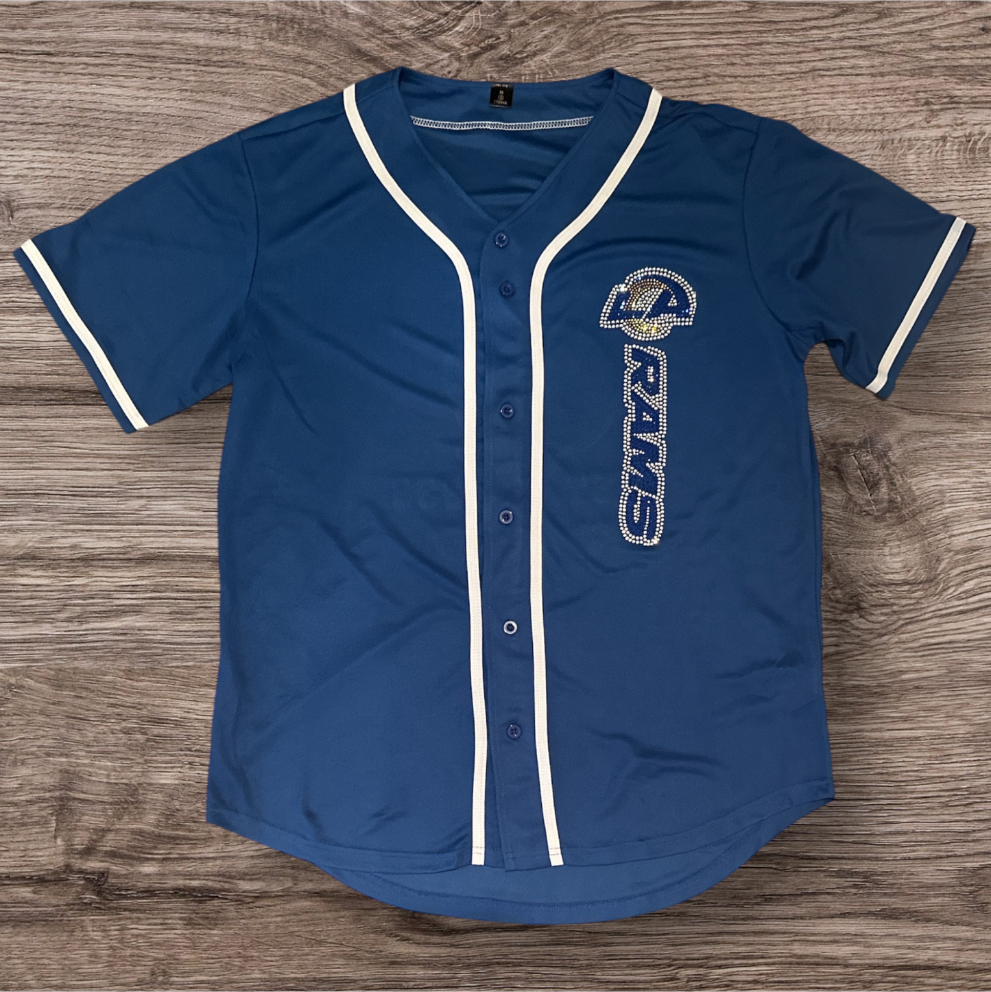 Sports Team Rhinestone Shirts Custom Made Designs