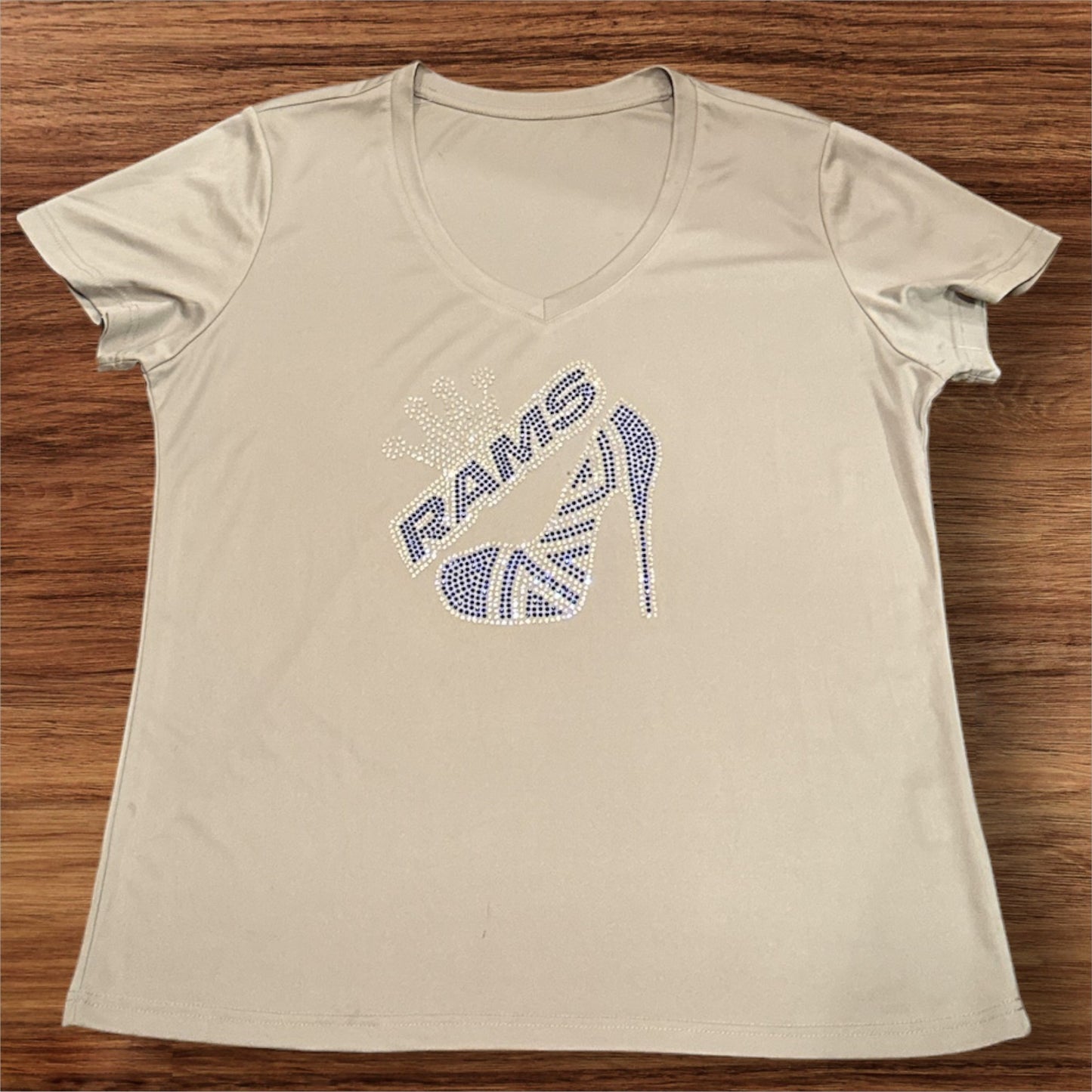 Sports Team Rhinestone Shirts Custom Made Designs