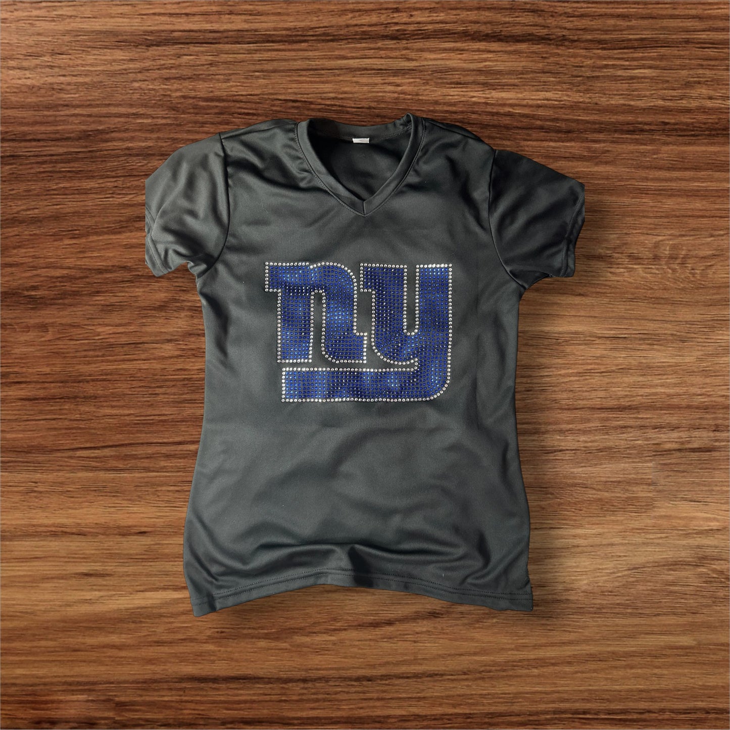 Sports Team Rhinestone Shirts Custom Made Designs