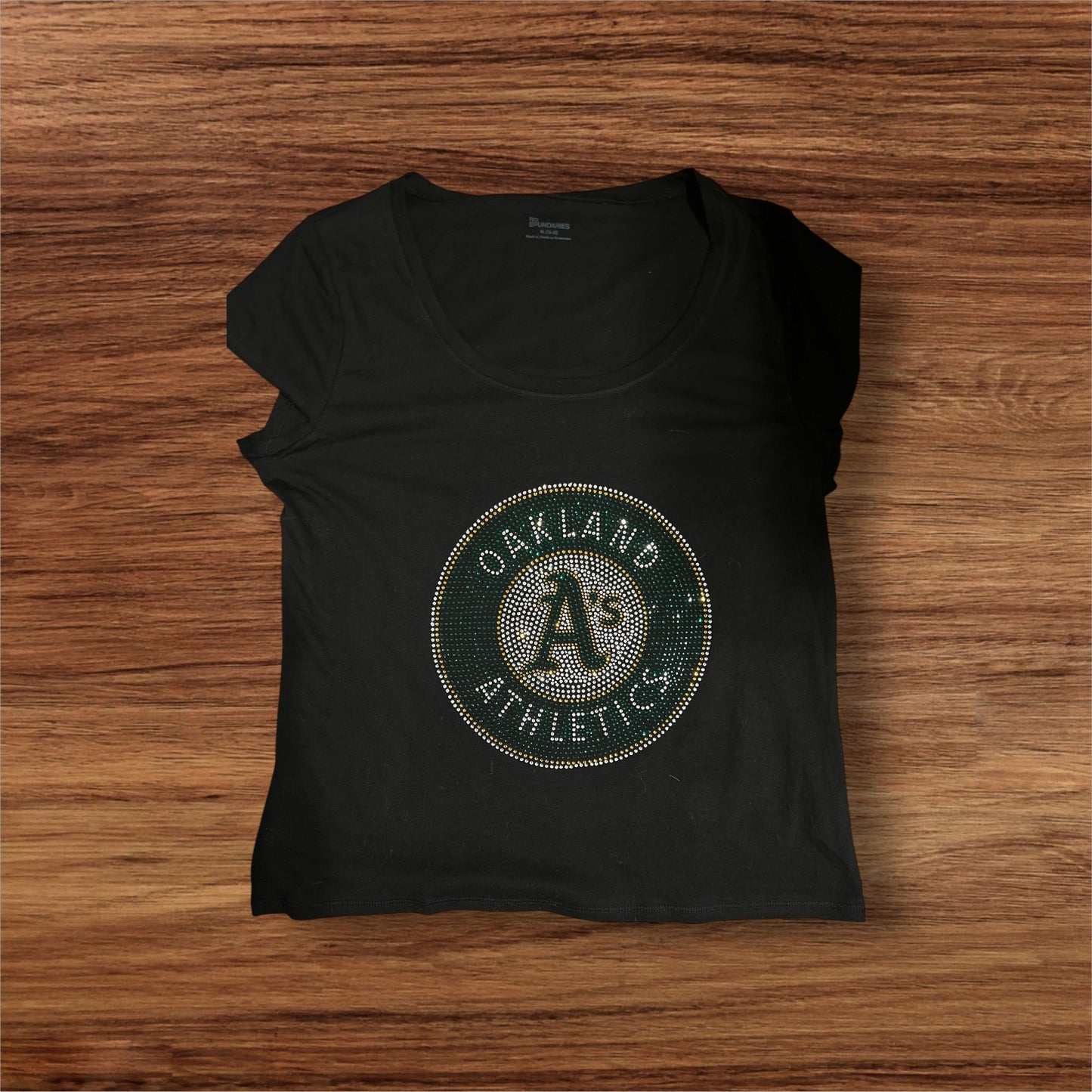 Sports Team Rhinestone Shirts Custom Made Designs