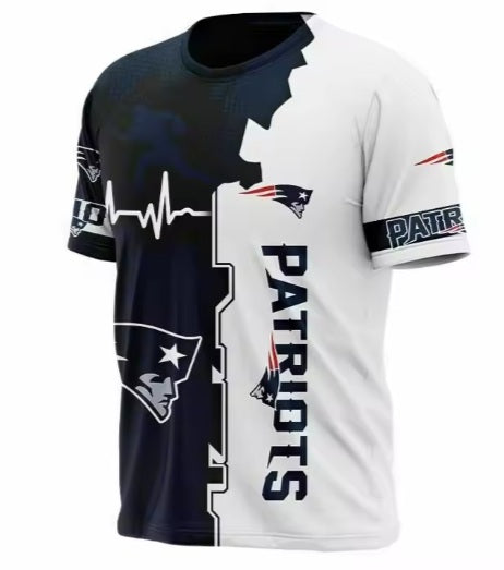 American Football NFL Teams Unisex Adult Polyester Shirts