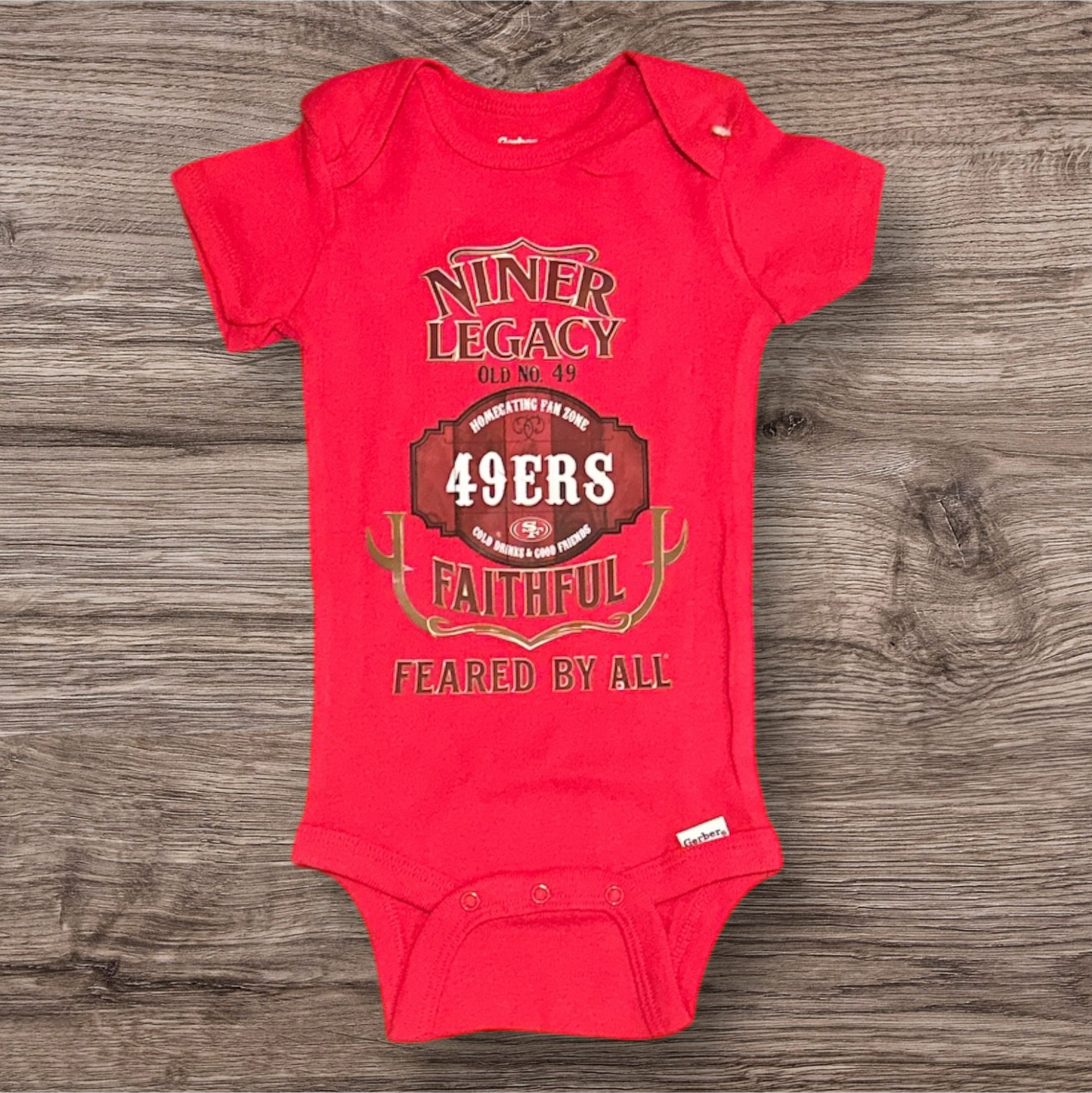 Onesie - NFL Baby – Handmade Your Favorite Team, Infant Sizes