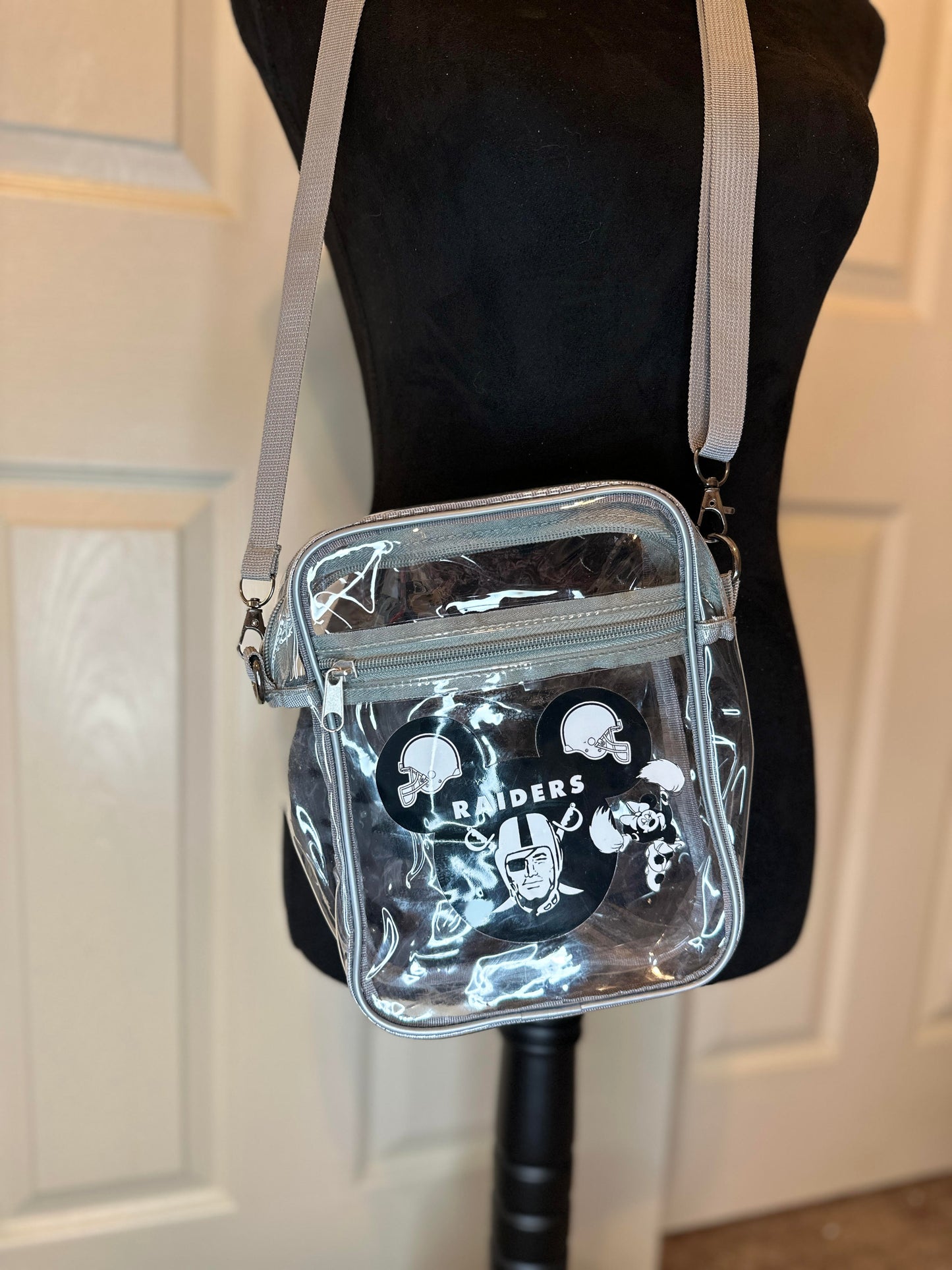 Las Vegas Raiders Custom Stadium Bag