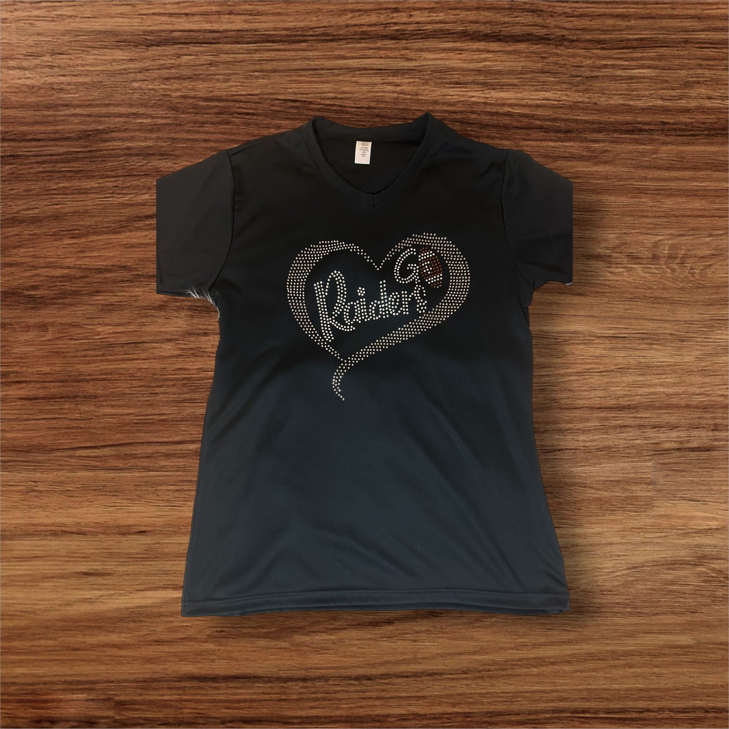 Sports Team Rhinestone Shirts Custom Made Designs