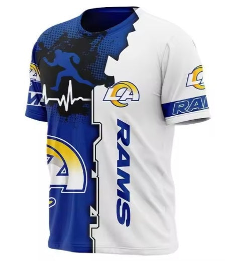 American Football NFL Teams Unisex Adult Polyester Shirts