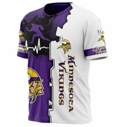 American Football NFL Teams Unisex Adult Polyester Shirts