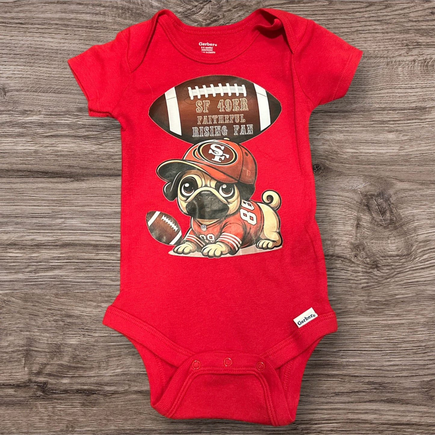 Onesie - NFL Baby – Handmade Your Favorite Team, Infant Sizes