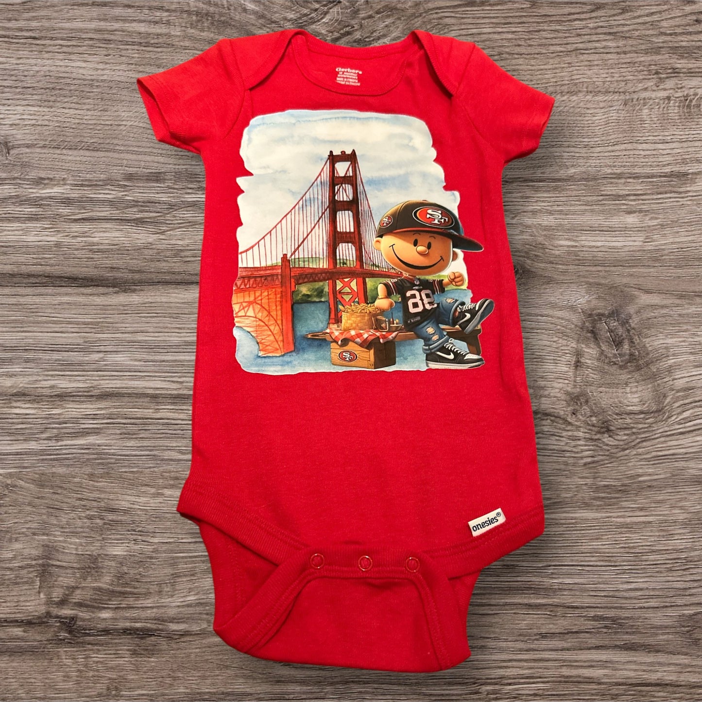 Onesie - NFL Baby – Handmade Your Favorite Team, Infant Sizes