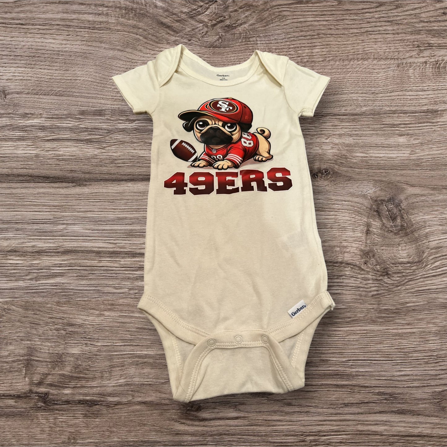 Onesie - NFL Baby – Handmade Your Favorite Team, Infant Sizes