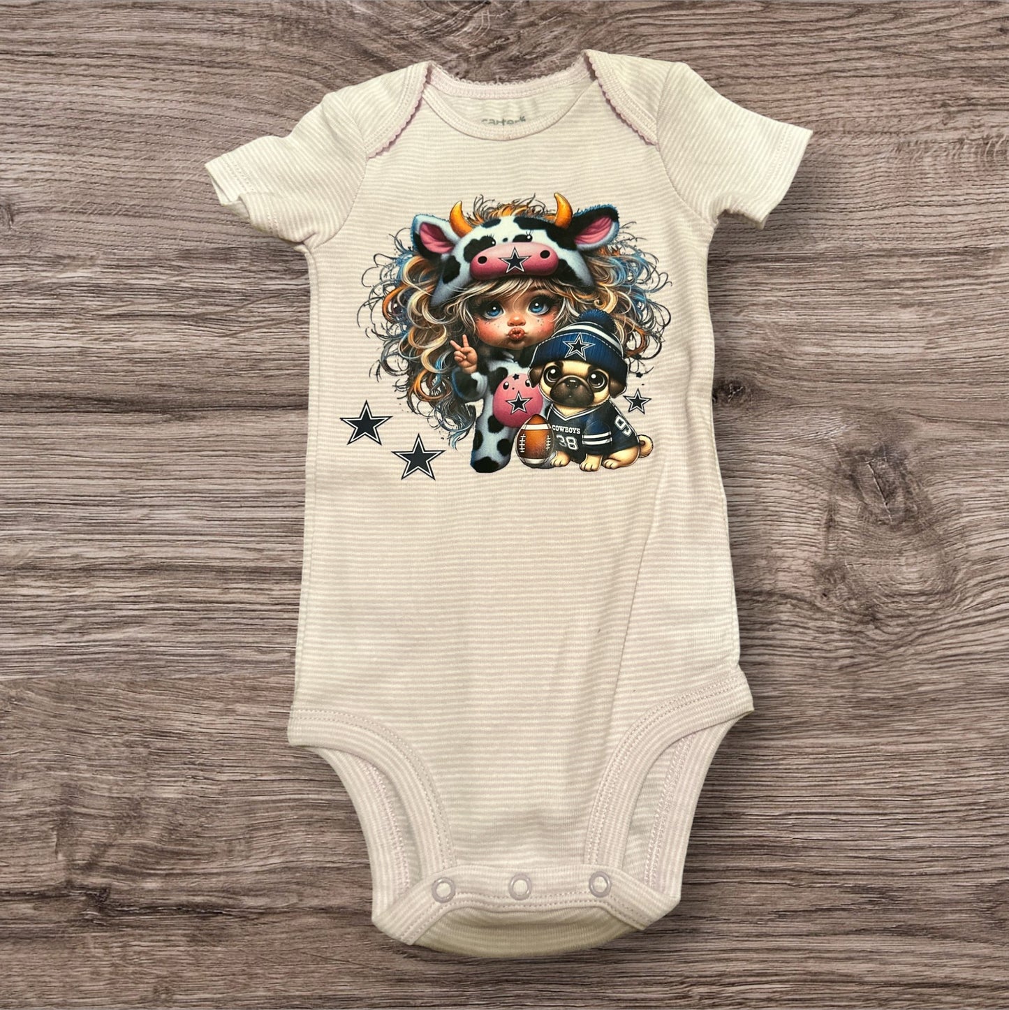 Onesie - NFL Baby – Handmade Your Favorite Team, Infant Sizes