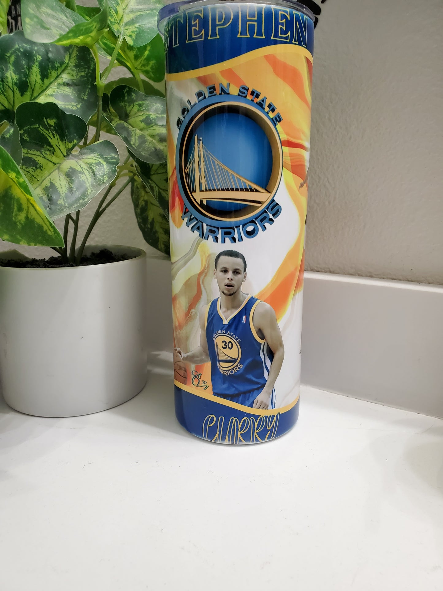 Golden State Warriors Champs Steph Curry 20 oz Tumblers