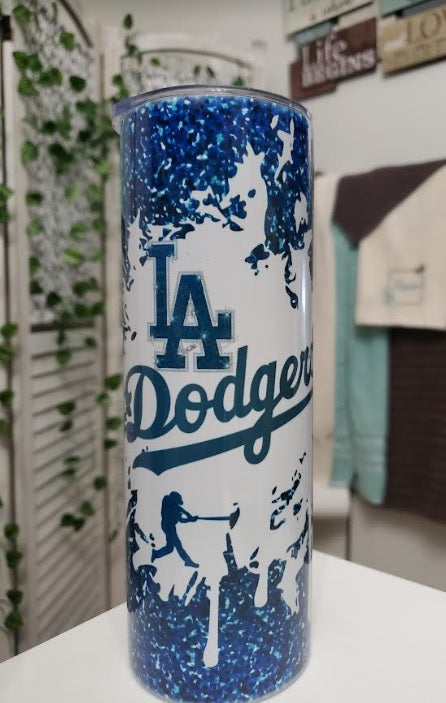 LA Dodgers Bling or LA Dodgers Unisex Custom 20 oz Skinny Tumbler –  Inspired Perfectly
