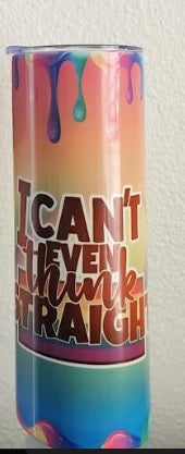 LGBTQ Custom 20 oz Skinny Tumbler