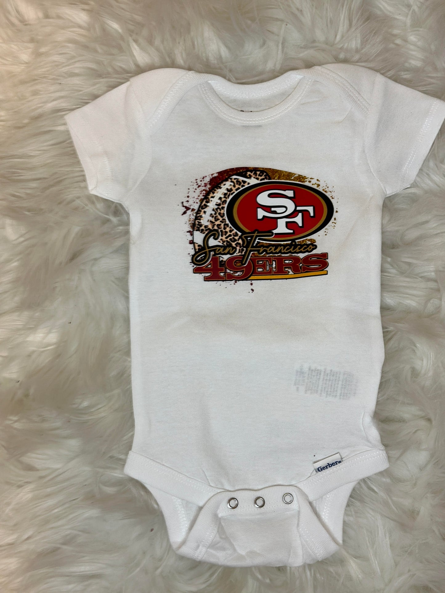 Onesies Customized Sports Team Inspired Variety (all sizes available)