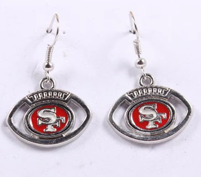 32 Football Teams Earrings