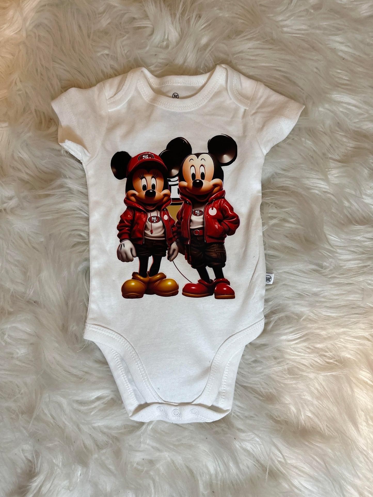Onesies Customized Sports Team Inspired Variety (all sizes available)
