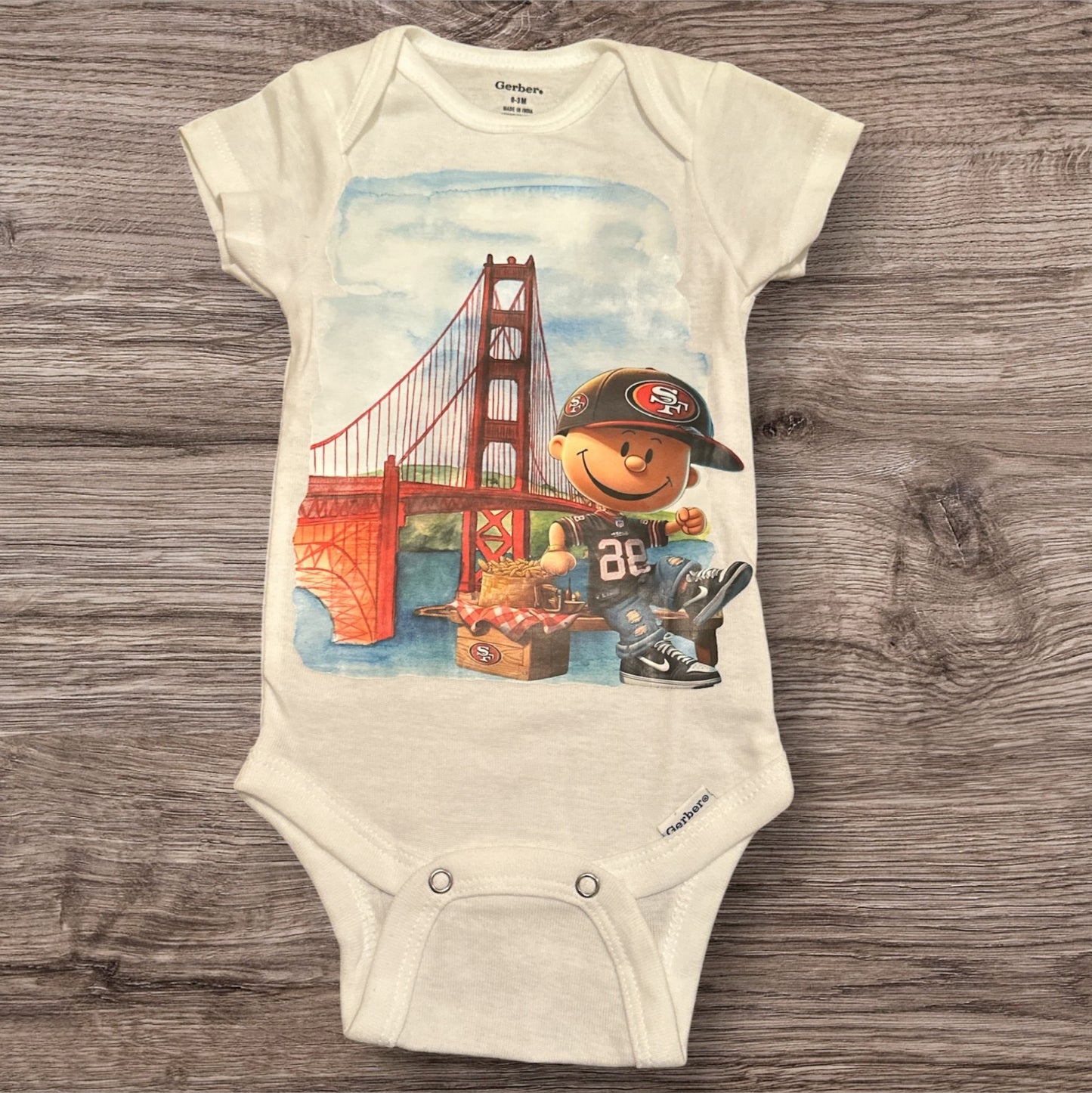 Onesie - NFL Baby – Handmade Your Favorite Team, Infant Sizes