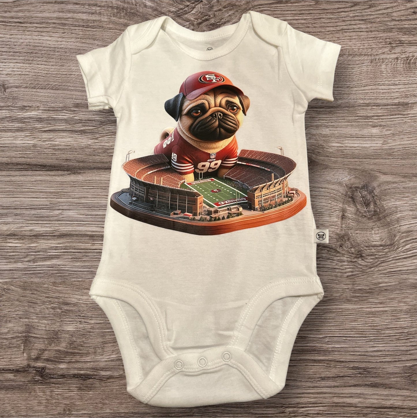 Onesie - NFL Baby – Handmade Your Favorite Team, Infant Sizes