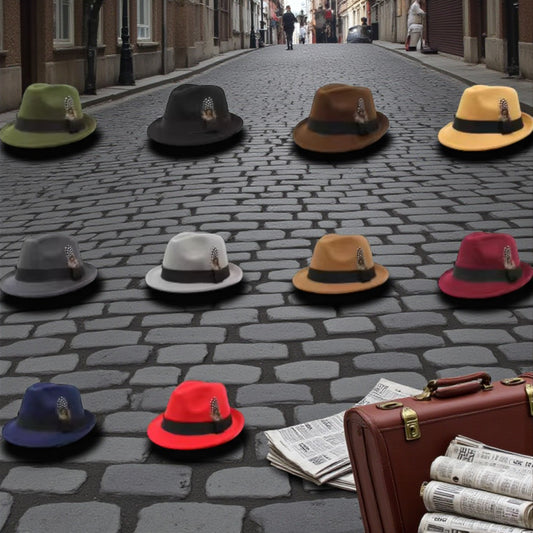 Fedora with Feather – Stylish Classic Hat for Men & Women