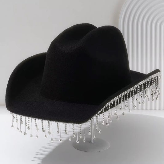 Luxury Diamante Stone Hat