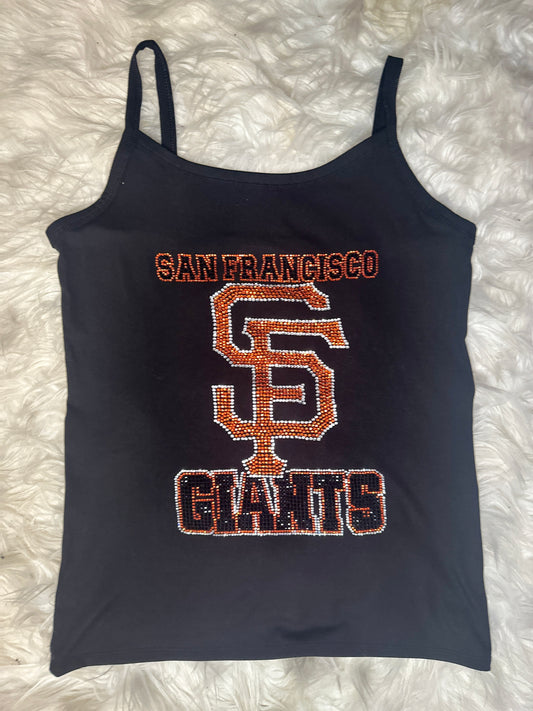 San Francisco Giants Rhinestone Ladies Shirt