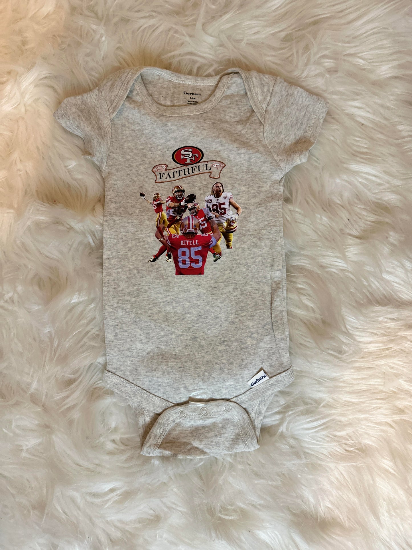 Onesies Customized Sports Team Inspired Variety (all sizes available)