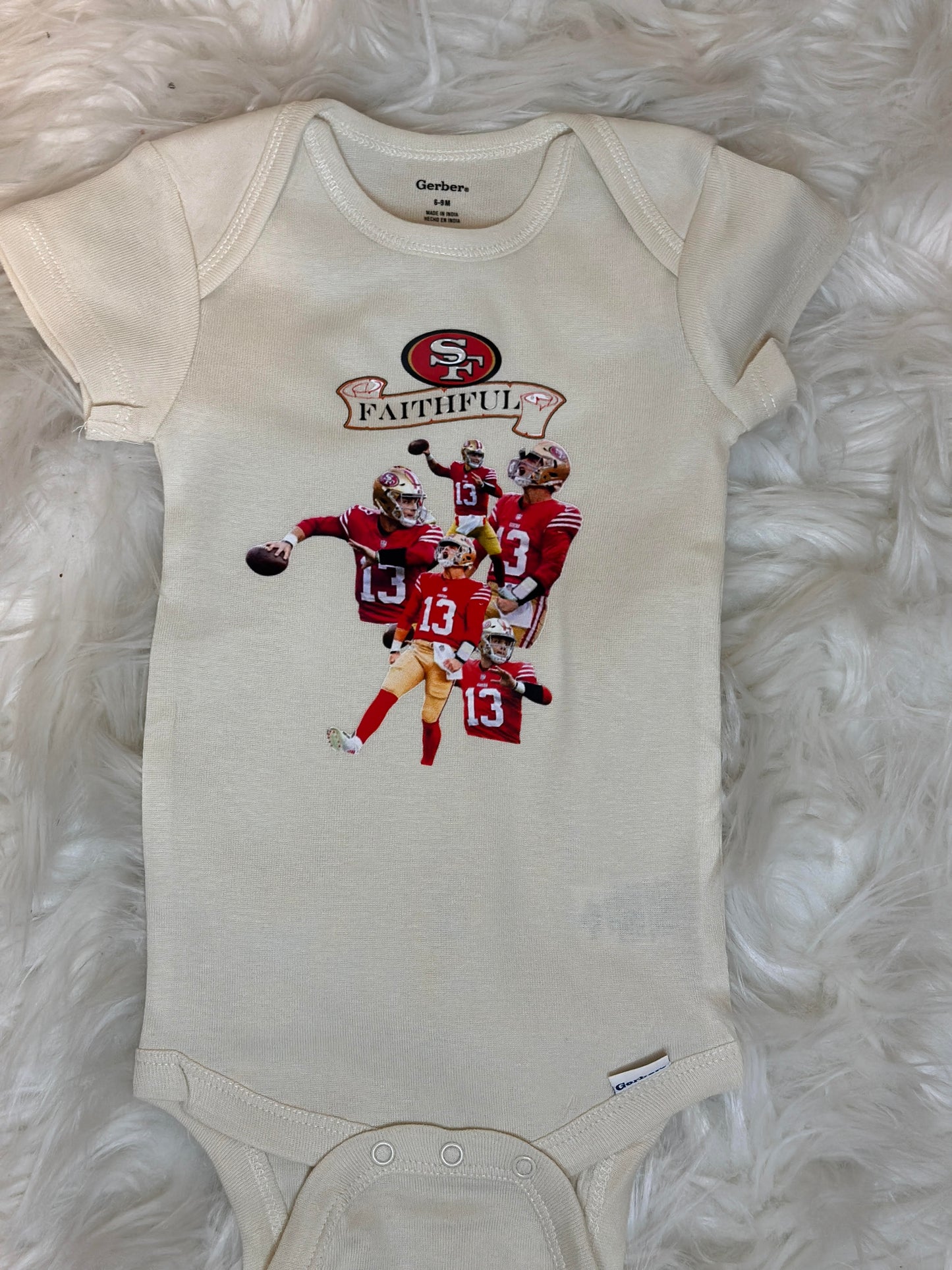 Onesies Customized Sports Team Inspired Variety (all sizes available)
