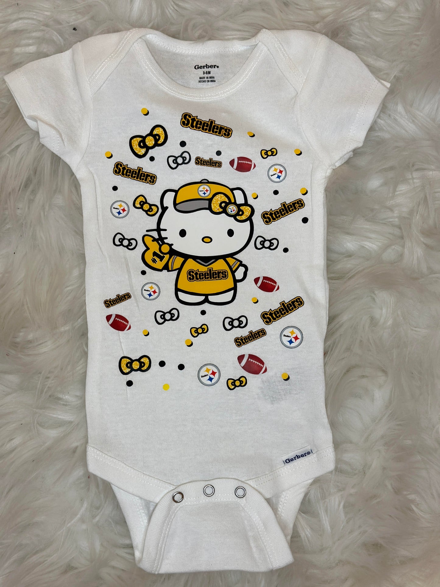 Onesies Customized Sports Team Inspired Variety (all sizes available)